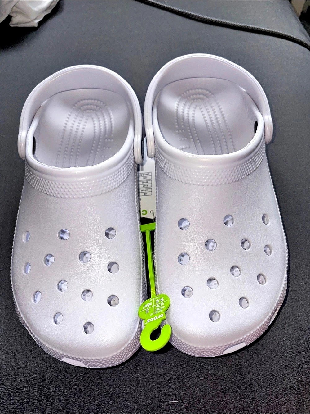 Crocs Classic Clog Clogs in Frosted Grape US 9 NWT